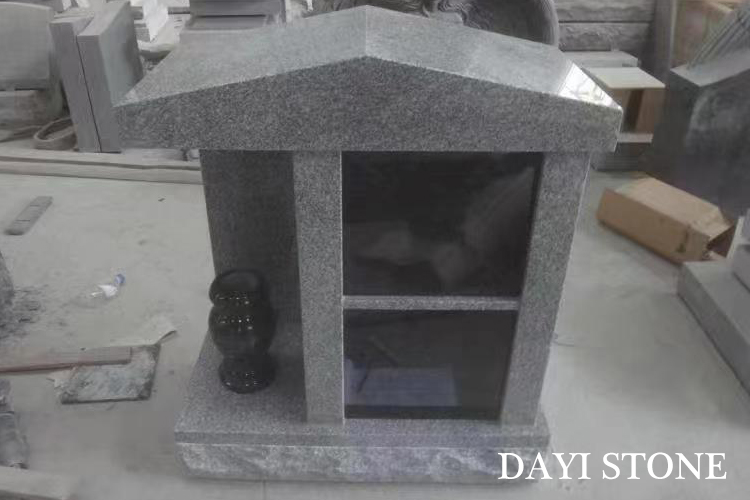 Columbarium-Light Grey Granite Stone -USA headstone - Dayi Stone Columbarium-Light Grey Granite Stone -USA headstone - Dayi Stone